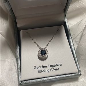 beautiful sapphire necklace
